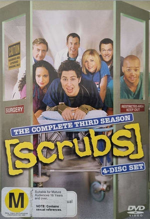 SCRUBS | SCRUBS SEASON 3 (4DVD)