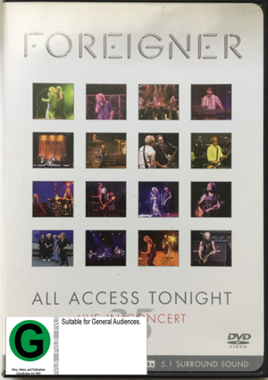 FOREIGNER | ALL ACCESS TONIGHT LIVE IN CONCERT