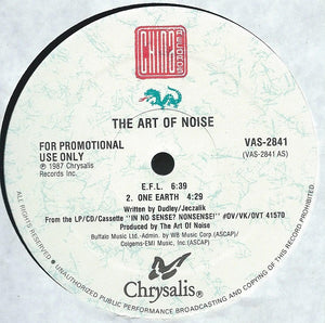 ART OF NOISE | UNTITLED 12 - US PROMO - GENERIC SLEEVE