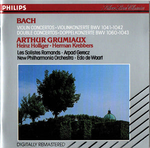 BACH / GRIMIAUX | VIOLIN CONCERTOS
