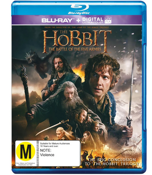 MOVIE BLUFAM | HOBBIT - BATTLE OF THE FIVE ARMIES (2BLU - RAY)