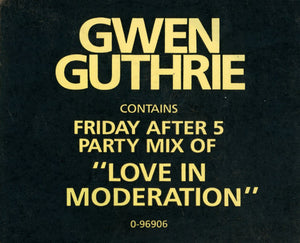 GWEN GUTHRIE | LOVE IN MODERATION 12 PROMO