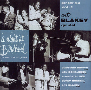 ART BLAKEY | NIGHT AT BIRDLAND VOLUME 1 - REMASTERED