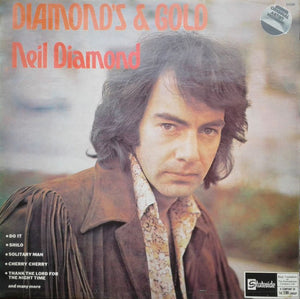 NEIL DIAMOND | DIAMONDS AND GOLD - STICKER DAMAGE ON COVER