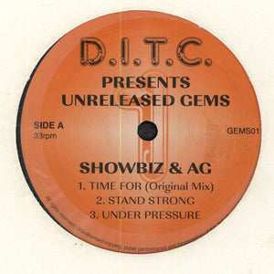 SHOWBIZ AND AG | UNRELEASED GEMS 12 - UK - GENERIC SLEEVE