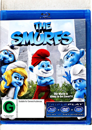 MOVIE BLUFAM | SMURFS MOVIE TRIPLE PLAY (BLU-RAY/2DVD)