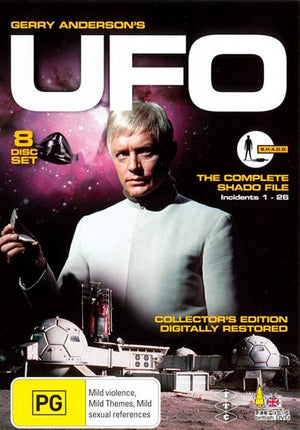 UFO | UFO - COMPLETE SHADO FILE INCIDENTS 1 - 26 (8DVD)