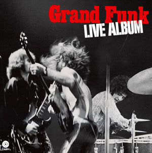 GRAND FUNK RAILROAD | LIVE ALBUM - 2LP - UK - WRITING ON COVER