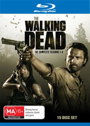 WALKING DEAD | WALKING DEAD SEASONS 1 - 4 (15BLURAY)