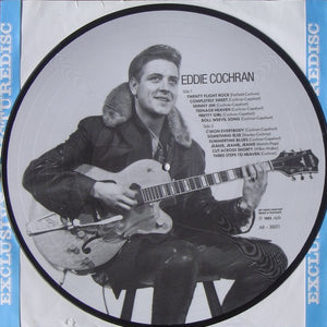 EDDIE COCHRAN | EDDIE COCHRAN - PICTURE DISC - CLEAR PLASTIC SLEEVE