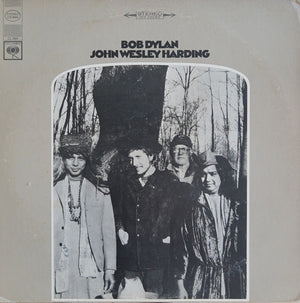 BOB DYLAN | JOHN WESLEY HARDING - US - STEREO - WRITING ON COVER