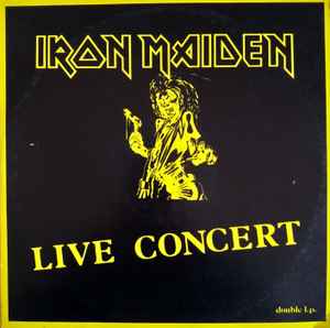 IRON MAIDEN | LIVE CONCERT - MANCHESTER 1982 - 2LP - ROUGH PLAYS WELL