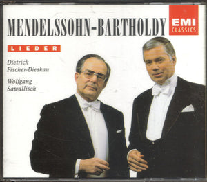 MENDELSSOHN / BARTHOLDY / FISCHER DIESKAU | LIEDER (2CD)