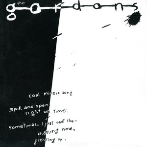 GORDONS | GORDONS (BLACK / WHITE COVER) - 1988 REISSUE