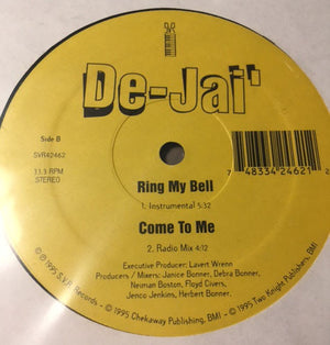 DE-JAI' | RING MY BELL 12 - US - GENERIC SLEEVE