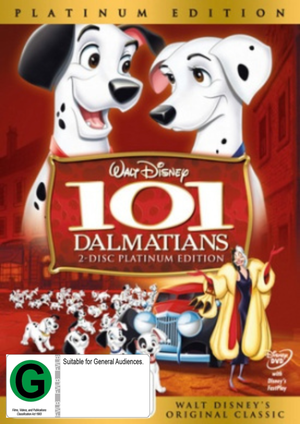 MOVIE FA | 101 DALMATIONS - PLATIMUN EDITION (2DVD)