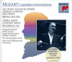 MOZART / LILY PONS | LEGENDARY INTERPRETATIONS OPERA ARIAS CONCERT ARIAS-6 (3CD)