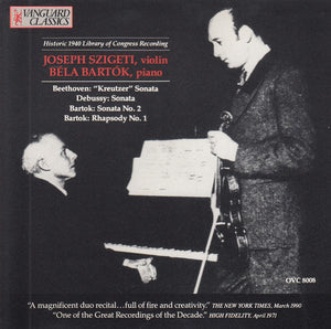 BELA BARTOK | SONATA RECITAL