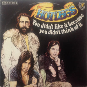 HOTLEGS | YOU DIDNT LIKE IT BECAUSE YOU DIDNT THINK OF IT - AU PRESSING