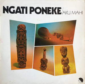 NGATI PONEKE | AKU MAHI - SMALL WRITING ON COVER