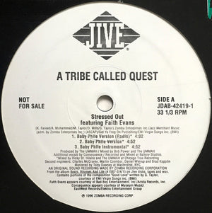 TRIBE CALLED QUEST | STRESSED OUT 12 - US PROMO - GENERIC SLEEVE