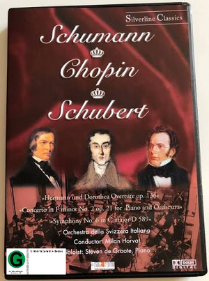 SCHUMANN | SCHUMANN / CHOPIN / SCHUBERT