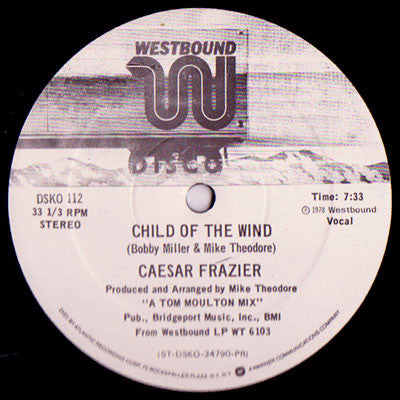CAESAR FRAZIER | CHILD OF THE WIND - 12 - ATLANTIC SLEEVE