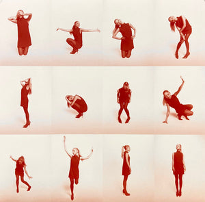 ARIANA GRANDE | ETERNAL SUNSHINE - WHITE PHOTO GRID COVER - RUBY RED WAX