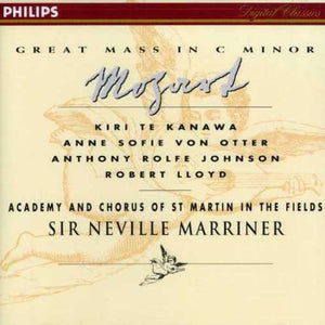 MOZART / MARRINER | GREAT MASS IN C MINOR