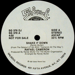 RAFAEL CAMERON | SHAKE IT DOWN - 12 - COMPANY SLEEVE