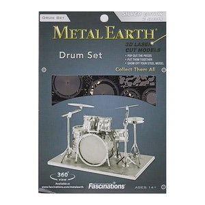 METAL EARTH DRUM SET