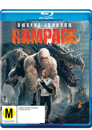 MOVIE BLUACT | RAMPAGE (2017) (BLU-RAY)