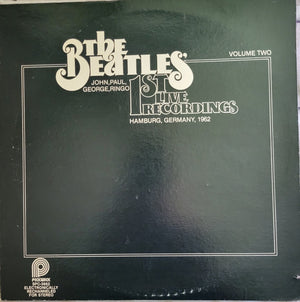 BEATLES | 1ST LIVE RECORDINGS VOL 2 - USA - HOLE IN COVER
