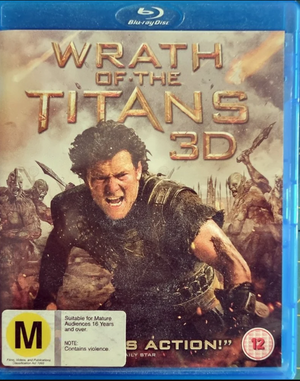 MOVIE BLUACT | WRATH OF THE TITANS 3D (2BLU - RAY)