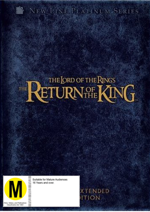 MOVIE FA | LORD OF THE RINGS RETURN OF THE KING EXTENDED EDITION (4DVD) (ZONE 2)