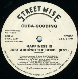 CUBA GOODING | HAPPINESS IS JUST AROUND THE BEND 12 - US - GENERIC RECORD COMPANY SLEEVE