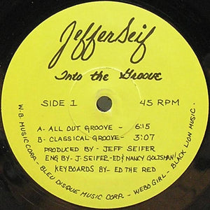 JEFFERSEIF | INTO THE GROOVE - 12 - GENERIC SLEEVE