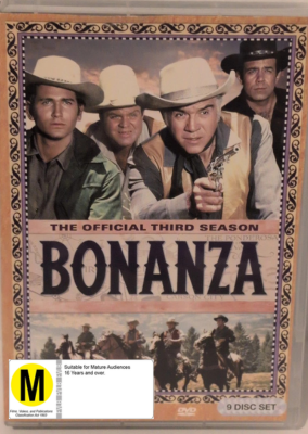 BONANZA | BONANZA OFFICIAL THIRD SEASON (8DVD)