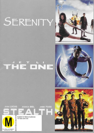 MOVIE ACT | SERENITY / ONE / STEALTH (3 DVD)
