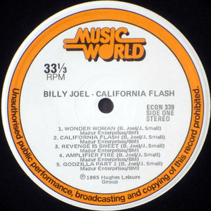 BILLY JOEL | CALIFORNIA FLASH