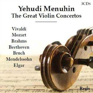 YEHUDI MENUHIN / VARIOUS | GREAT VIOLIN CONCERTOS (3CD)