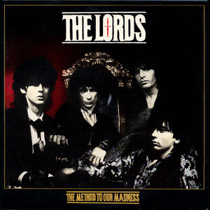 LORDS OF THE NEW CHURCH | METHOD TO OUR MADNESS - US - GOLD PROMO STAMP ON BACK COVER