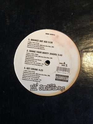 LIL JON AND THE EAST SIDE BOYZ | GET CRUNK - WHO U WIT - DA ALBUM 2LP - GENERIC SLEEVE WITH HYPE