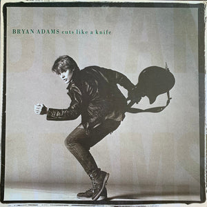 BRYAN ADAMS | CUTS LIKE A KNIFE - US - HYPE STICKER - PROMO
