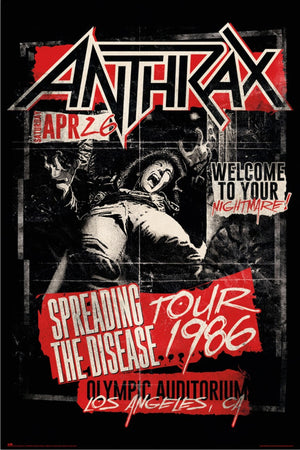 ANTHRAX POSTER 80