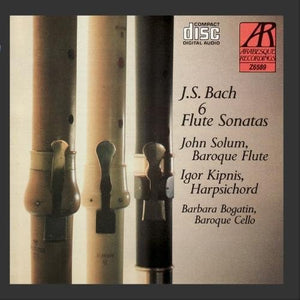 BACH / SOLUM | 6 FLUTE SONATAS