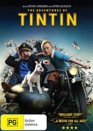 MOVIE BLUFA | ADVENTURES OF TINTIN - THE SECRET OF THE UNICORN (BLU - RAY / DVD / DIGITAL COPY)