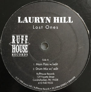 LAURYN HILL | LOST ONES - 12 - GENERIC SLEEVE - STICKER ON LABEL