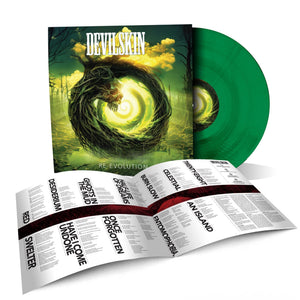 DEVILSKIN | RE - EVOLUTION (COKE BOTTLE GREEN EDITION) (VINYL)