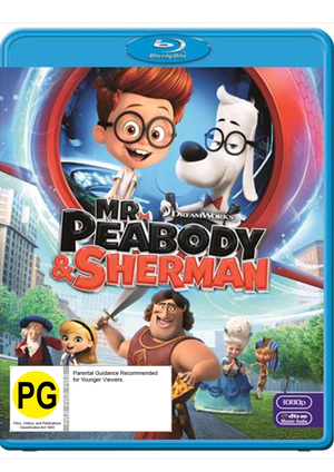 MOVIE BLFAM | MR PEABODY AND SHERMAN (BLU - RAY)
